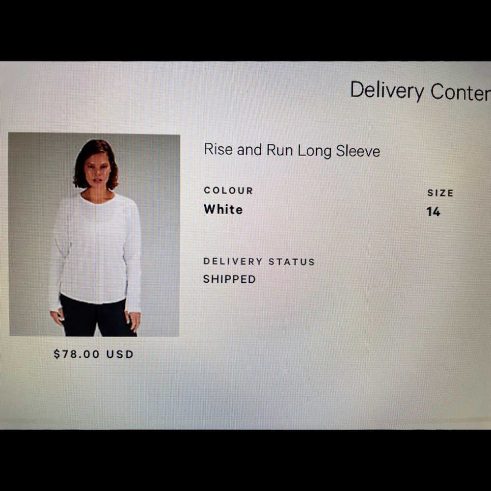 Lululemon long sleeve shirt